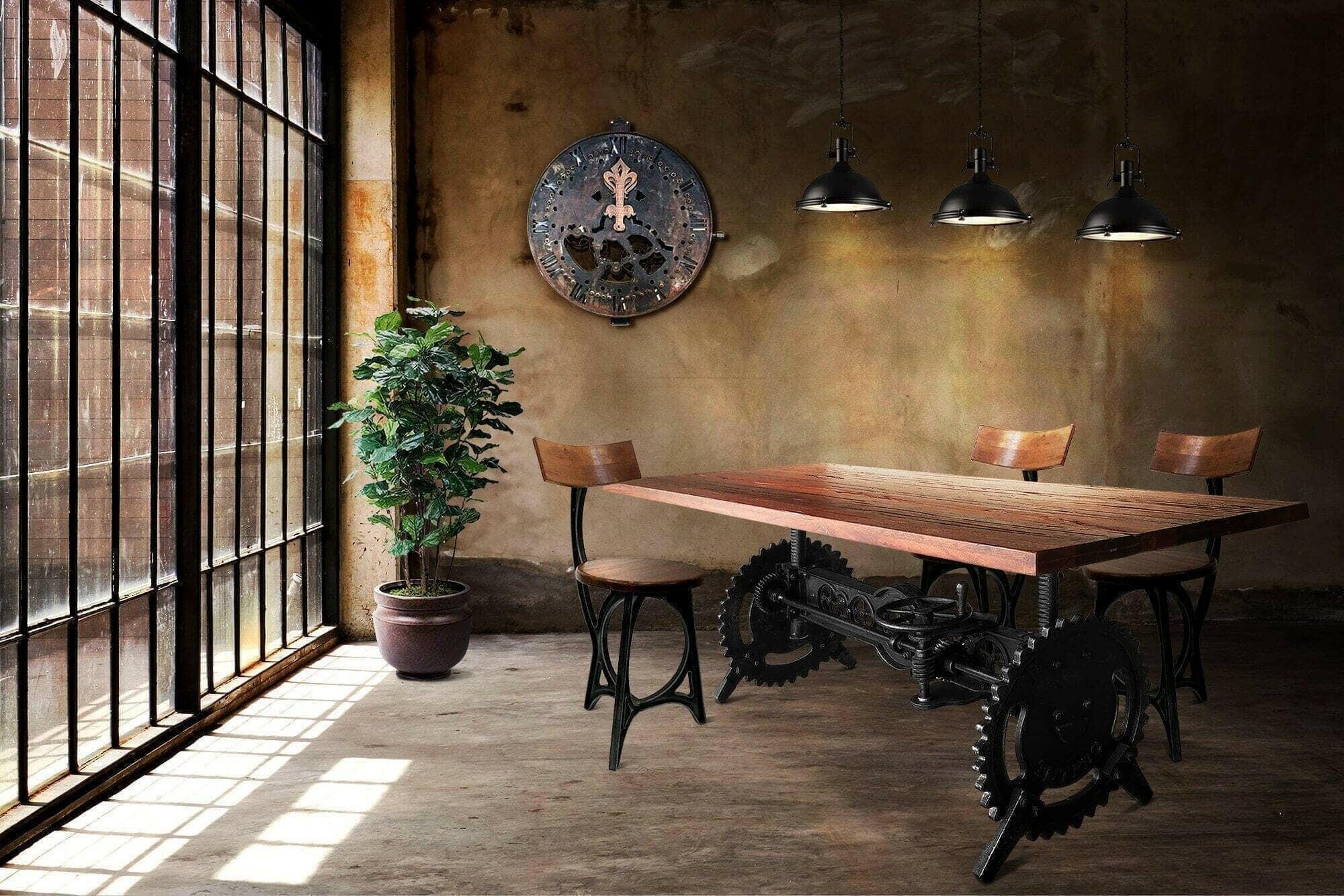 Industrial Style Dining Room