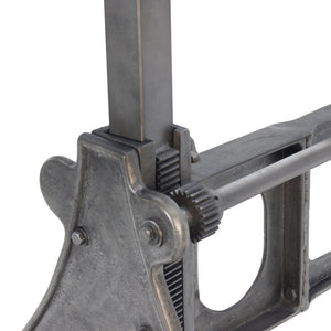 Industrial Cast Iron Adjustable Crank Dining to Bar DIY Base DIY Rustic Deco Incorporated