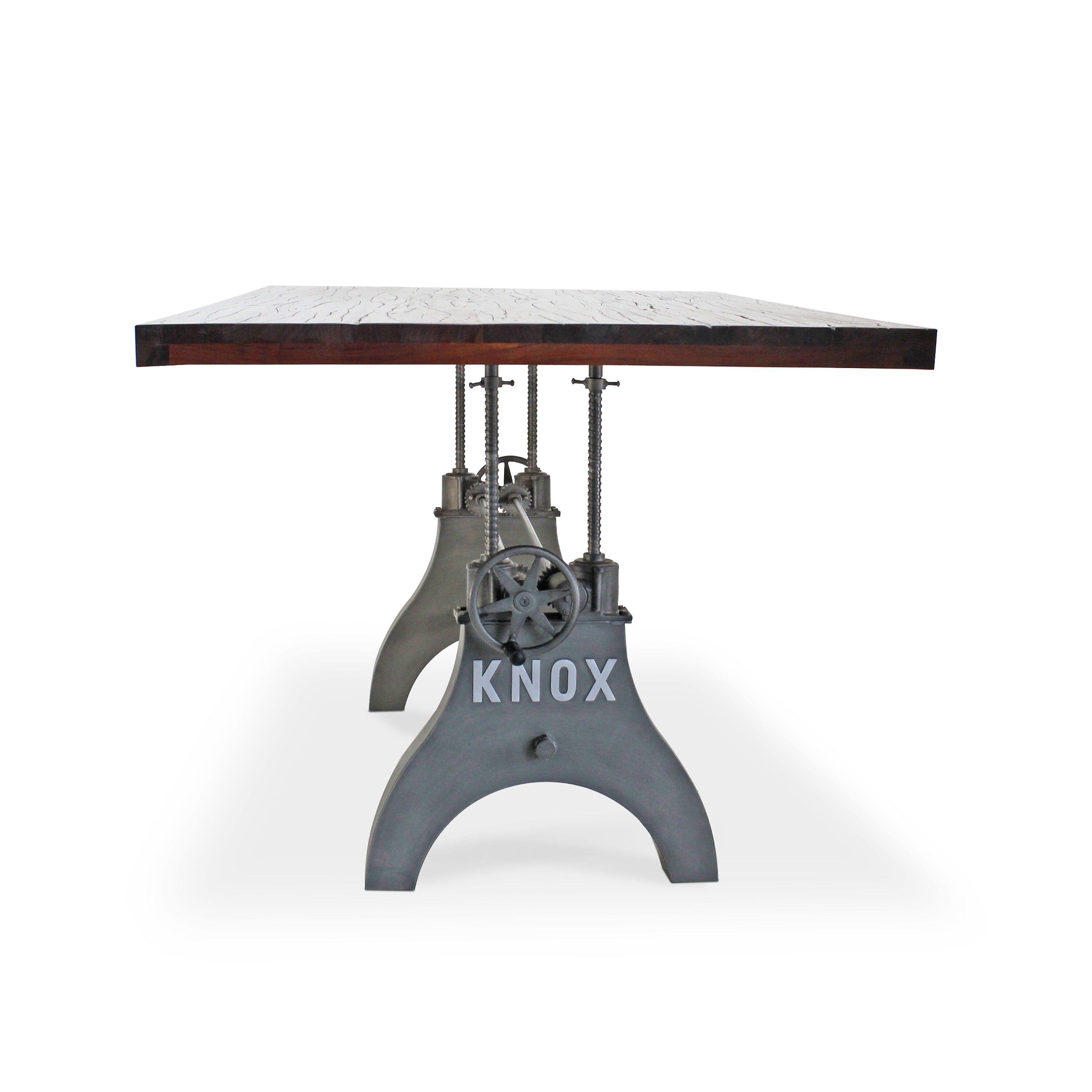 Tall Base Adjustable Height Dining Table Base