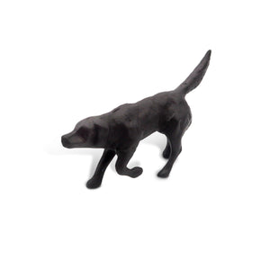 Bird Dog Sculpture Figurine Labrador Hunting Pointing - Cast Iron Metal - Rustic Deco Incorporated