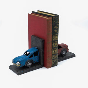 Classic Car Automobile Bookends - Metal - Cast Iron - Pair - Rustic Deco Incorporated