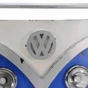Retro Volkswagon Van Rustic 3D Blue Metal Wall Light - 48" x 34" - Rustic Deco Incorporated