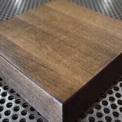 Rowan Hybrid Modern Industrial Communal Table - Steel Base - Wood Top - Rustic Deco Incorporated