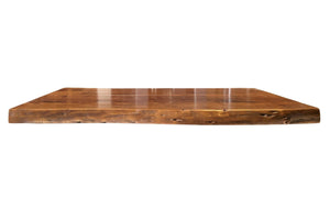Solid Wood Live Edge Coffee Table Top - Desk - Pub Dining - Tabletop 48" - Rustic Deco Incorporated